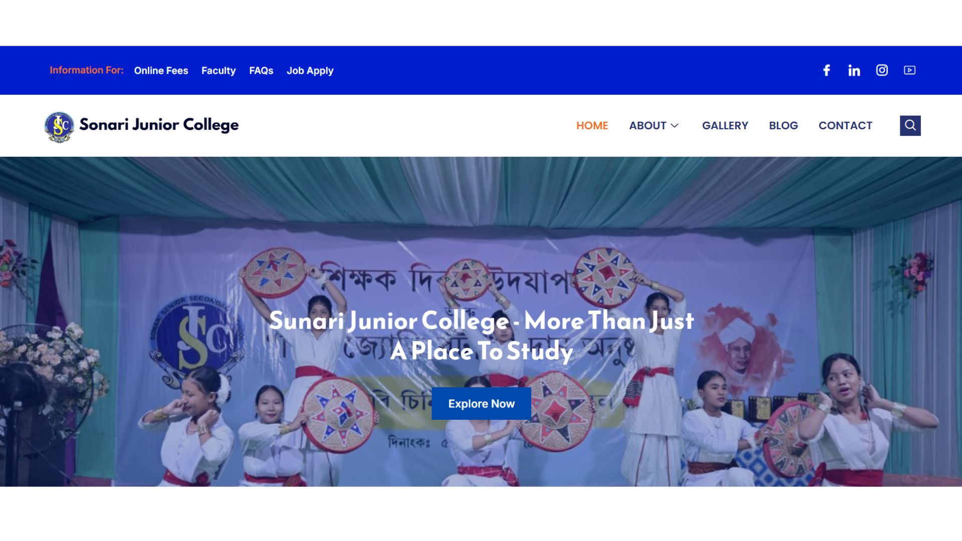 Educational Website (SJC)